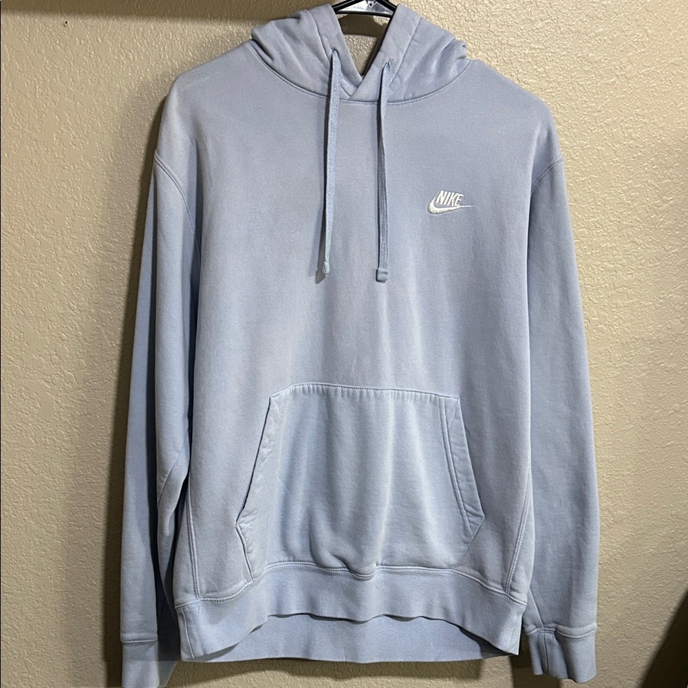 Nike Women's Light Blue Hoodie